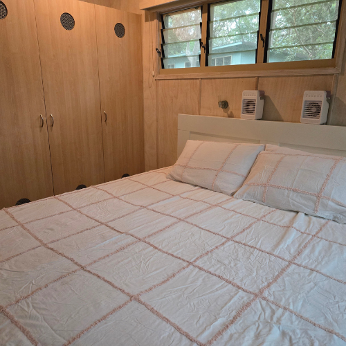 Couran Cove Eco Cabin ECD Bedroom Image 