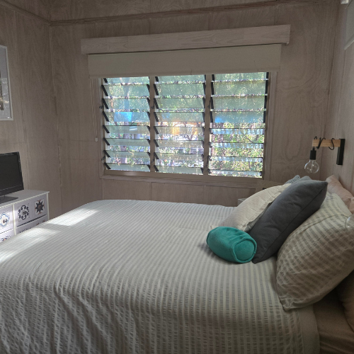 Couran Cove Eco Cabin ECD 2 Bedroom Bedroom Image 