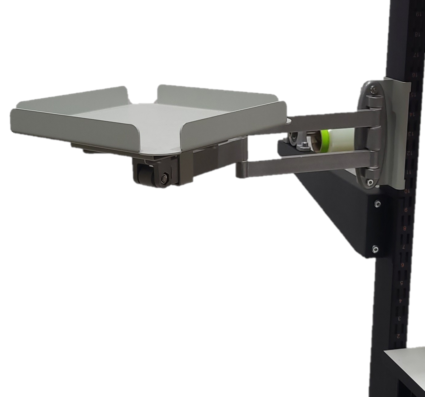 Label printer tray