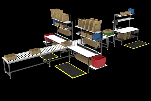 Packaging table - Station - Workbench