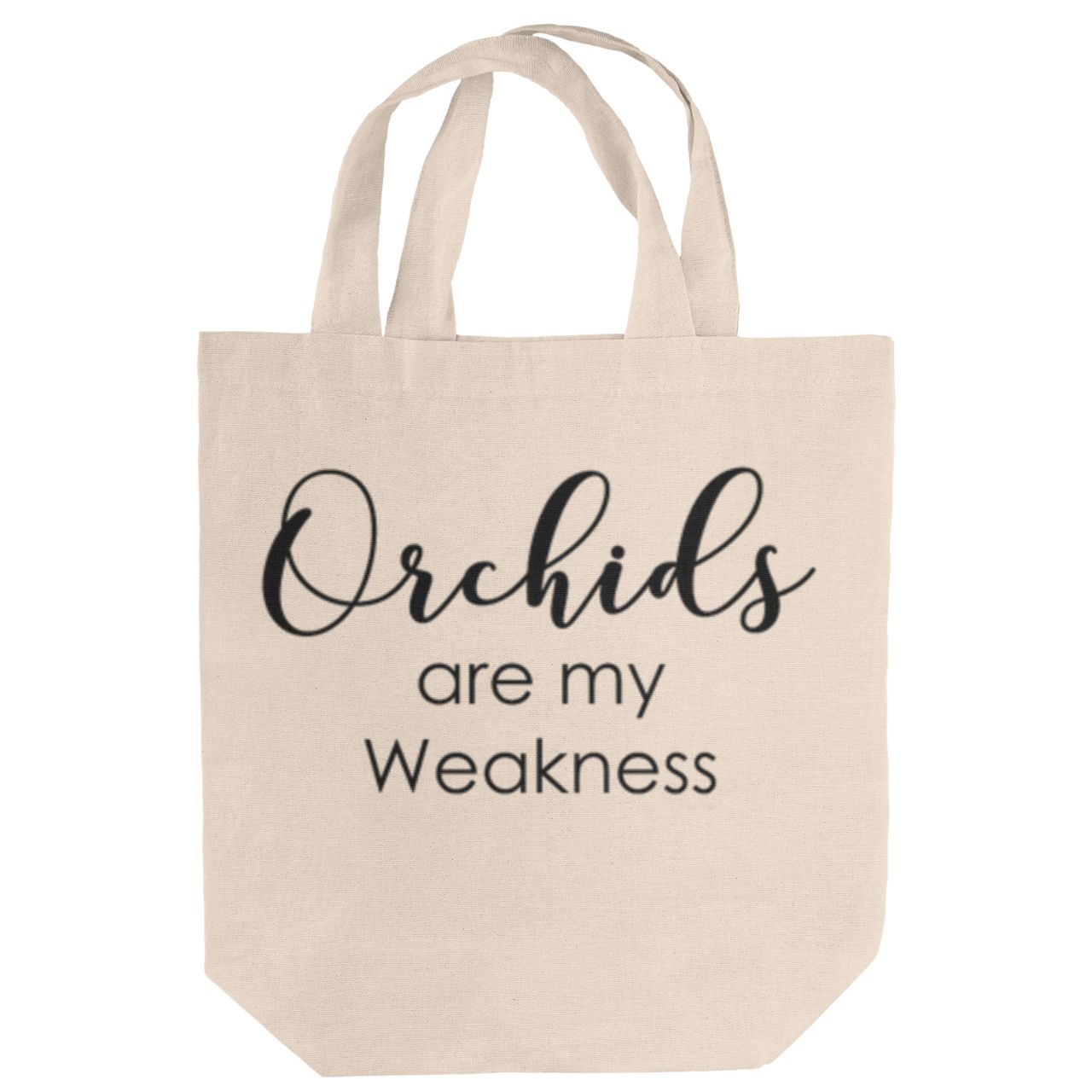 Orchids Are My Weakness Medium Tote Bag