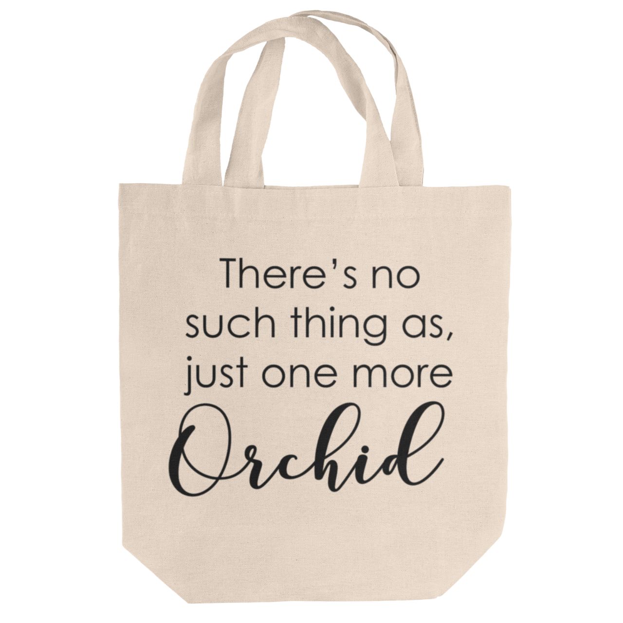 Just One More Orchid Large Tote Bag