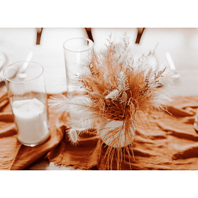 Wild Luxe Collection - Rust Textured Cloth Napkin Hire