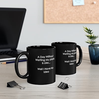 Wetting My Plants Orchid Mug Wetting My Plants Orchid Mug