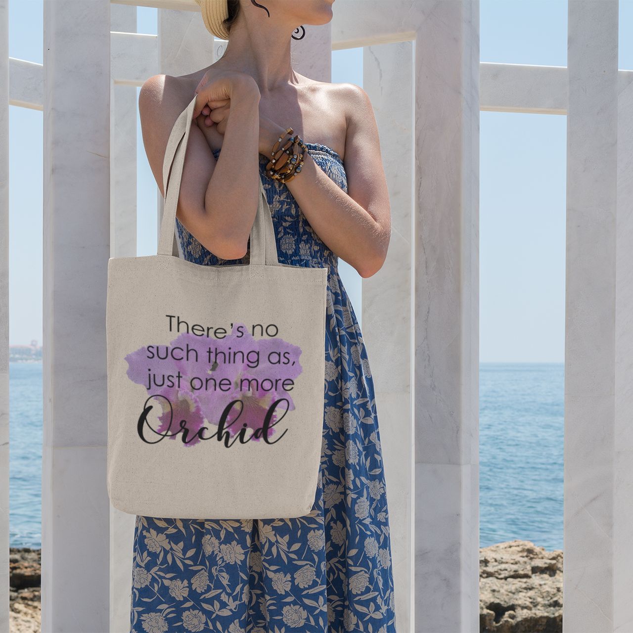 Cat. Peth Rasjrima One More Orchid Tote Bag Cat. Peth Rasjrima One More Orchid Tote Bag