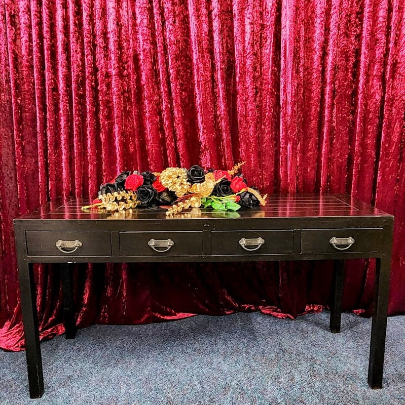 French Provincial White Table - Hire French Provincial White Table - Hire