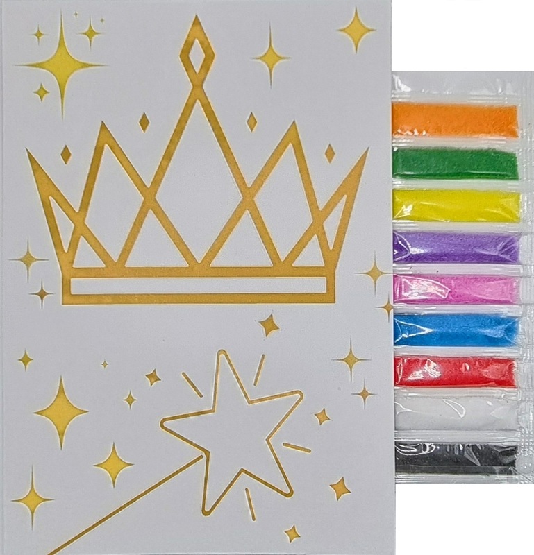 Purim Crown and Wand Sand Craft Purim Crown and Wand Sand Craft