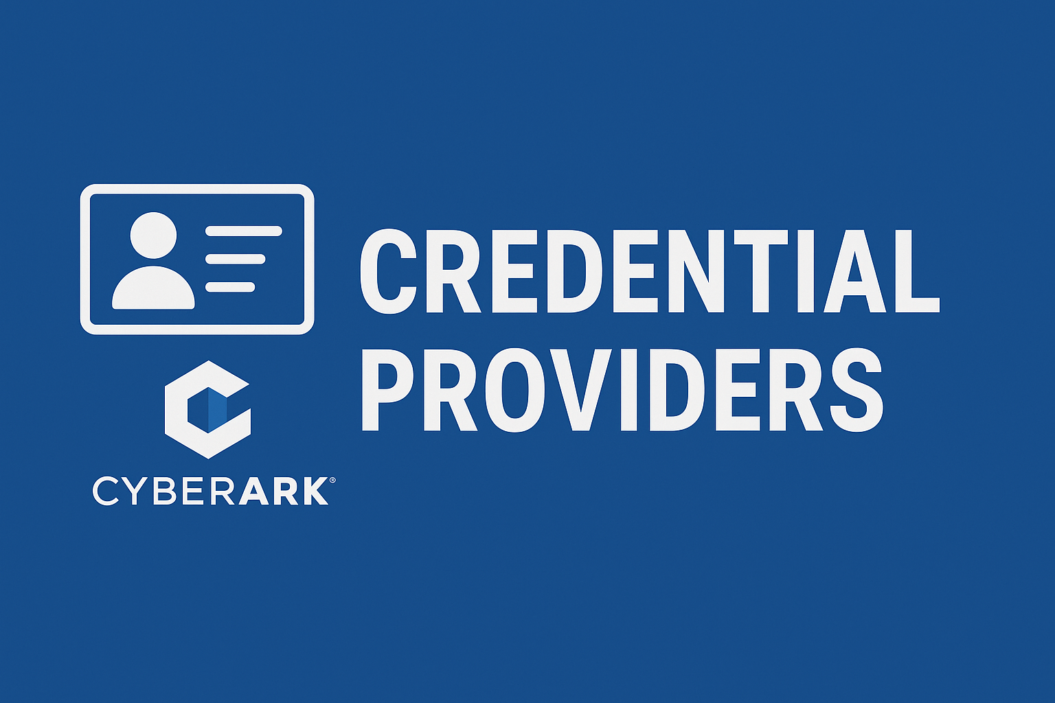 Credential Providers Credential Providers