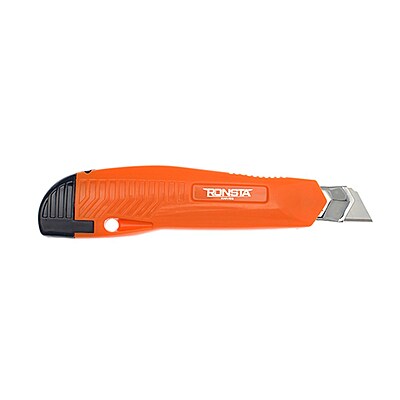 Ronsta Utility Knife Retractable Blade with Slide Lock 18mm Ronsta Utility Knife Retractable Blade with Slide Lock 18mm