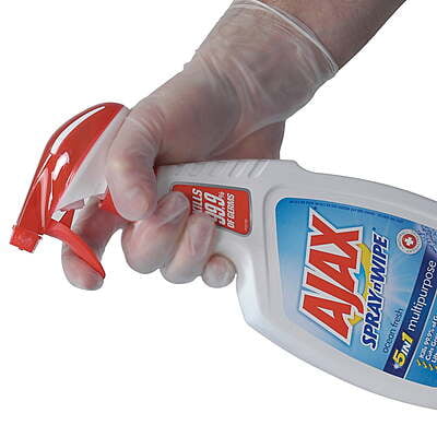 Bastion Vinyl Disposable Gloves Powder Free Clear Pack of 100 Bastion Vinyl Disposable Gloves Powder Free Clear Pack of 100