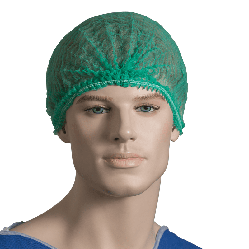 Bastion Polypropylene Crimped Beret 21" Green Carton of 1000 Bastion Polypropylene Crimped Beret 21" Green Carton of 1000