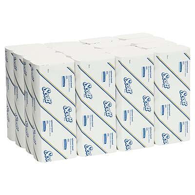 Scott Optimum Towel White 24cmx24cm 150 Towel Carton of 16