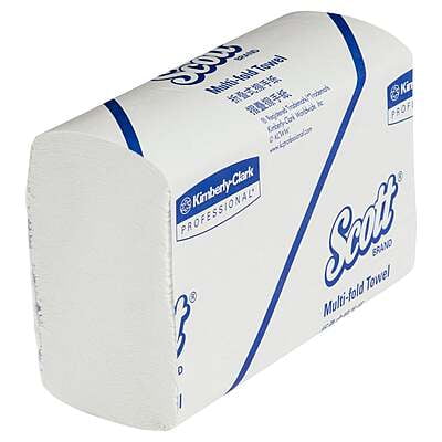 Scott Interleaved Towel 23.8x23.8cm 250 Sheet Carton of 16 Scott Interleaved Towel 23.8x23.8cm 250 Sheet Carton of 16