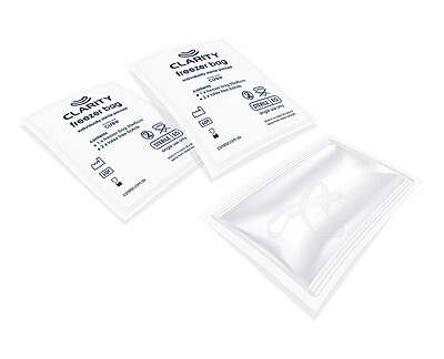 Clarity Freezer Bag Individually Sterile Packed 30x45cm Box of 100 Bags Clarity Freezer Bag Individually Sterile Packed 30x45cm Box of 100 Bags