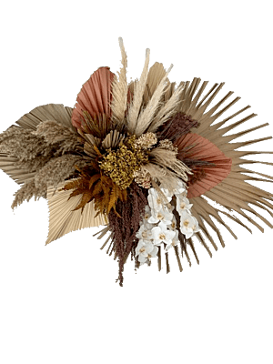 Luxe Floral Boho Styled Floral Sculpture