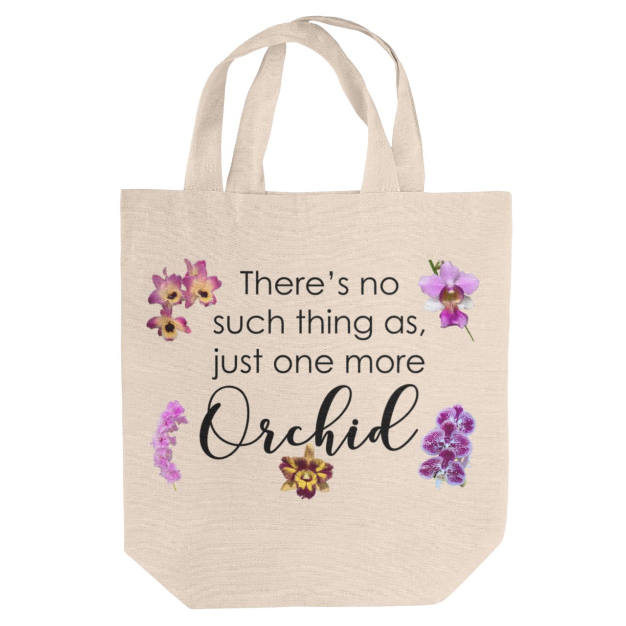 One More Orchid Medium Tote Bag