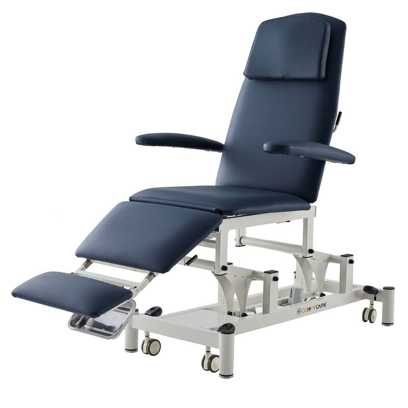 Pacific Medical Podiatry Chair Multi-Purpose Chair Gas Lift Leg And Back Section Pacific Medical Podiatry Chair Multi-Purpose Chair Gas Lift Leg And Back Section
