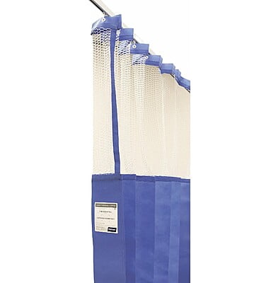 Haines Disposable Antimicrobial Medical Curtains With Mesh Top 4.5x2.3m Box of 8 Haines Disposable Antimicrobial Medical Curtains With Mesh Top 4.5x2.3m Box of 8