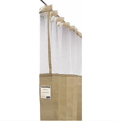 Haines Disposable Antimicrobial Medical Curtains With Mesh Top 4.5x2.3m Box of 8 Haines Disposable Antimicrobial Medical Curtains With Mesh Top 4.5x2.3m Box of 8