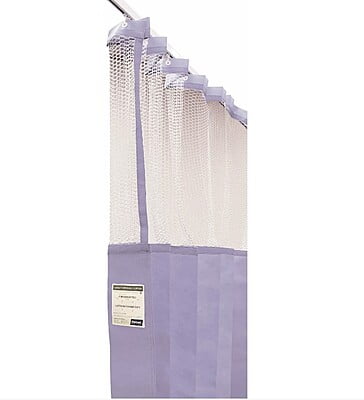 Haines Disposable Antimicrobial Medical Curtains With Mesh Top 4.5x2.3m Box of 8 Haines Disposable Antimicrobial Medical Curtains With Mesh Top 4.5x2.3m Box of 8