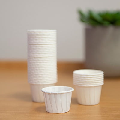 Recyclable Paper Pill Cup Pack of 500 Recyclable Paper Pill Cup Pack of 500