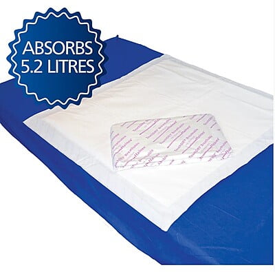 Haines TouchDry Plus Absorbent Pad For Maternity 90x90cm Carton Of 40 Haines TouchDry Plus Absorbent Pad For Maternity 90x90cm Carton Of 40