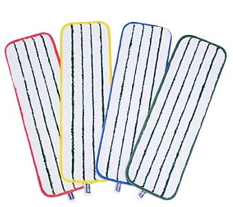 Haines Microfibre Reusable Flat Mop Head Pack Of 5 Haines Microfibre Reusable Flat Mop Head Pack Of 5