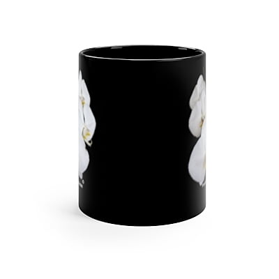 White Phalaenopsis Orchid Mug White Phalaenopsis Orchid Mug