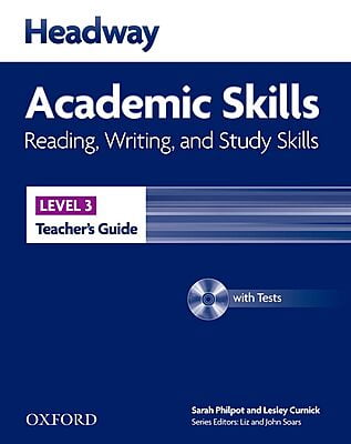 Headway Academic Skills (1ed) - Teacher's Guide with Tests - Level 3 + CD-ROM + Audio CD + Reading, Writing and Study Skills