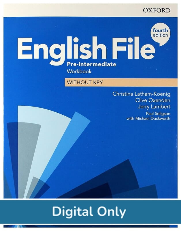 English File (4ed) Pre-Intermediate Digital Workbook English File (4ed) Pre-Intermediate Digital Workbook
