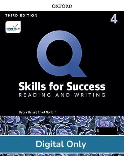 Q Skills for Success Reading and Writing (3ed) Level 4 Student eBook Q Skills for Success Reading and Writing (3ed) Level 4 Student eBook