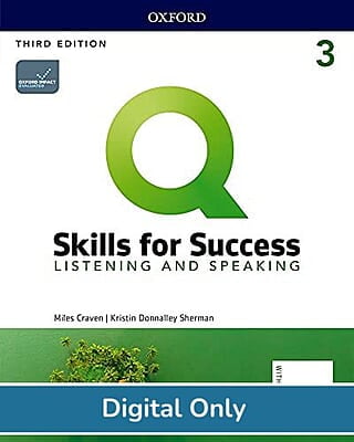 Q Skills for Success Listening and Speaking (3ed) Level 3 Student eBook