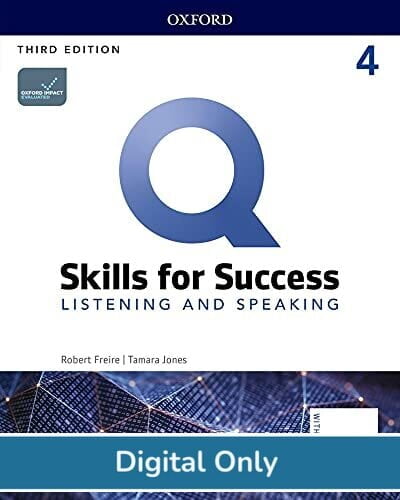 Q Skills for Success Listening and Speaking (3ed) Level 4 Student eBook Q Skills for Success Listening and Speaking (3ed) Level 4 Student eBook