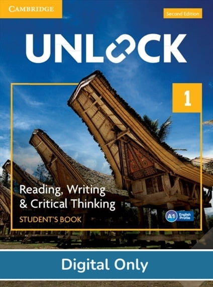 Unlock Reading, Writing and Critical Thinking (2ed) Level 1 Student eBook + Digital Pack