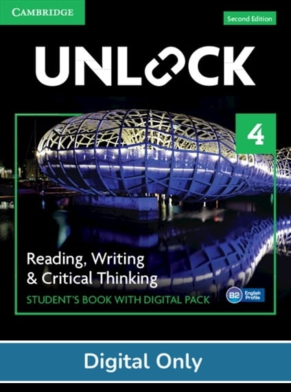 Unlock Reading, Writing and Critical Thinking (2ed) Level 4 Student eBook + Digital Pack