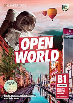 Open World (1ed) - Self-Study Pack with Answers and Key - B1 Preliminary + Includes Student's Book and Online Practice, Workbook and Online Audio