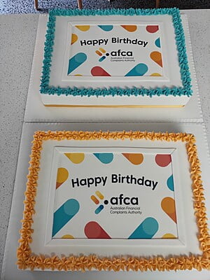 Handmade Custom Logo Cake Handmade Custom Logo Cake