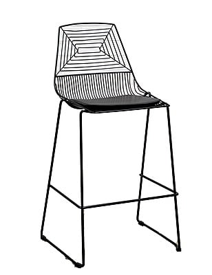 White Geo Mesh Bar Stool Hire White Geo Mesh Bar Stool Hire