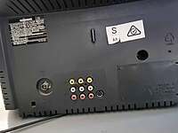 Vintage 25" CRT TV Silver