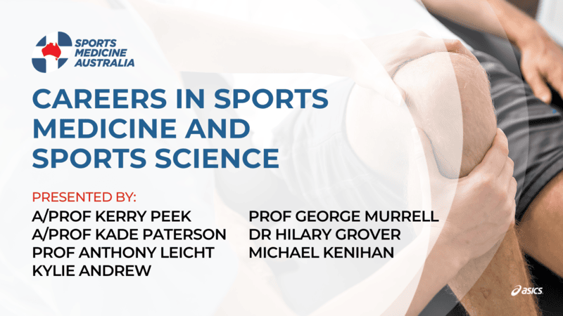 WEBINAR: Careers in Sports medicine and Sports science WEBINAR: Careers in Sports medicine and Sports science