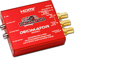 Decimator Version 2 (SDI - HDMI)