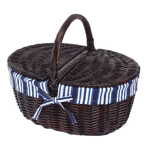 Baguette Open Top Picnic Basket Hire Baguette Open Top Picnic Basket Hire
