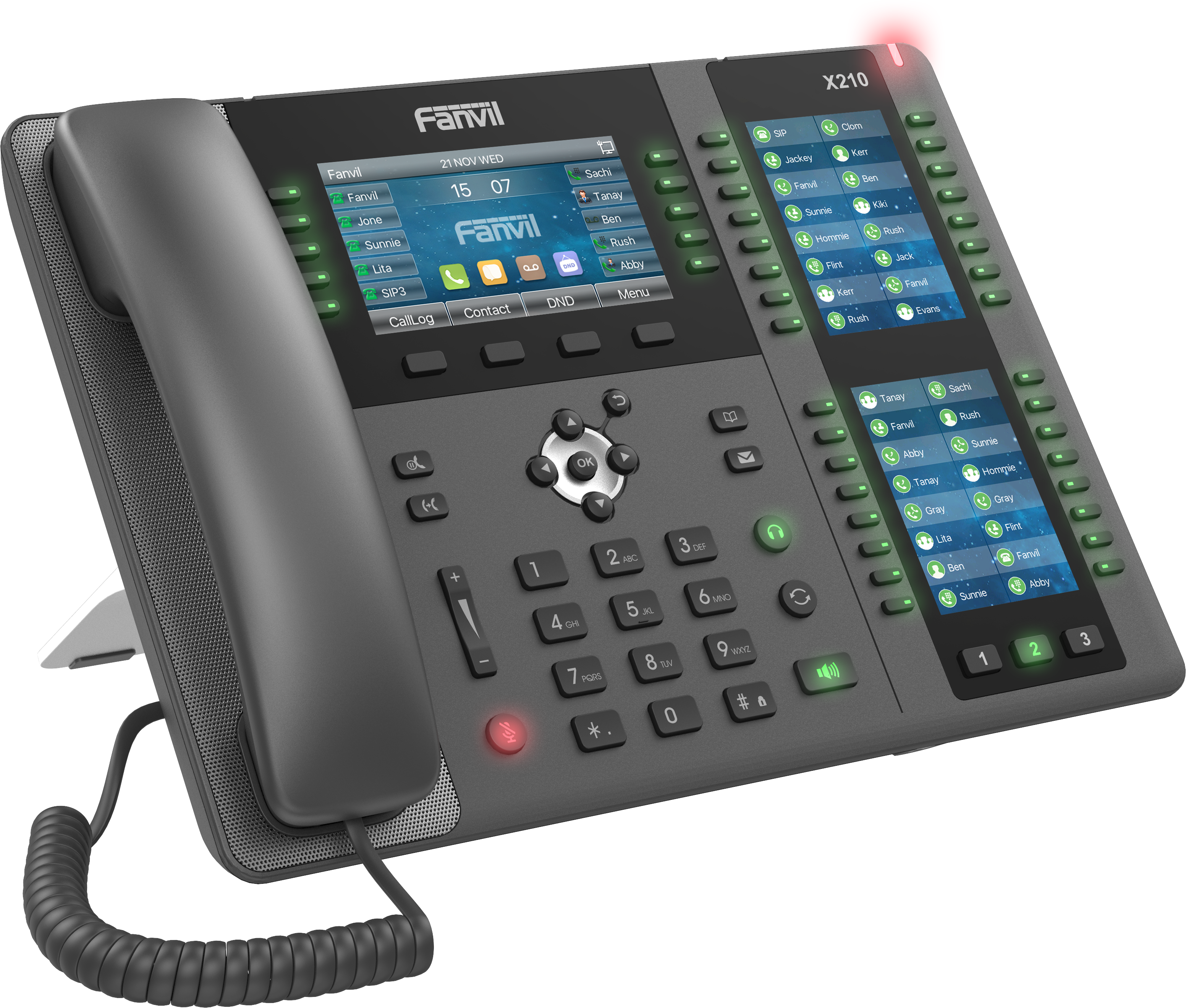 X210 Fanvil Enterprise IP Phone – Built-in Bluetooth X210 Fanvil Enterprise IP Phone – Built-in Bluetooth