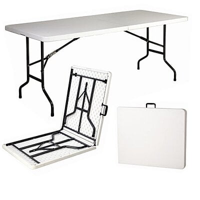 2.4m Plastic Trestle Table Hire