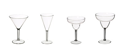 Polycarbonate Champagne Glass (replacement cost $8)