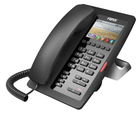 H5 – Fanvil Deluxe SIP Hotel Phone with Colour LCD Screen H5 – Fanvil Deluxe SIP Hotel Phone with Colour LCD Screen