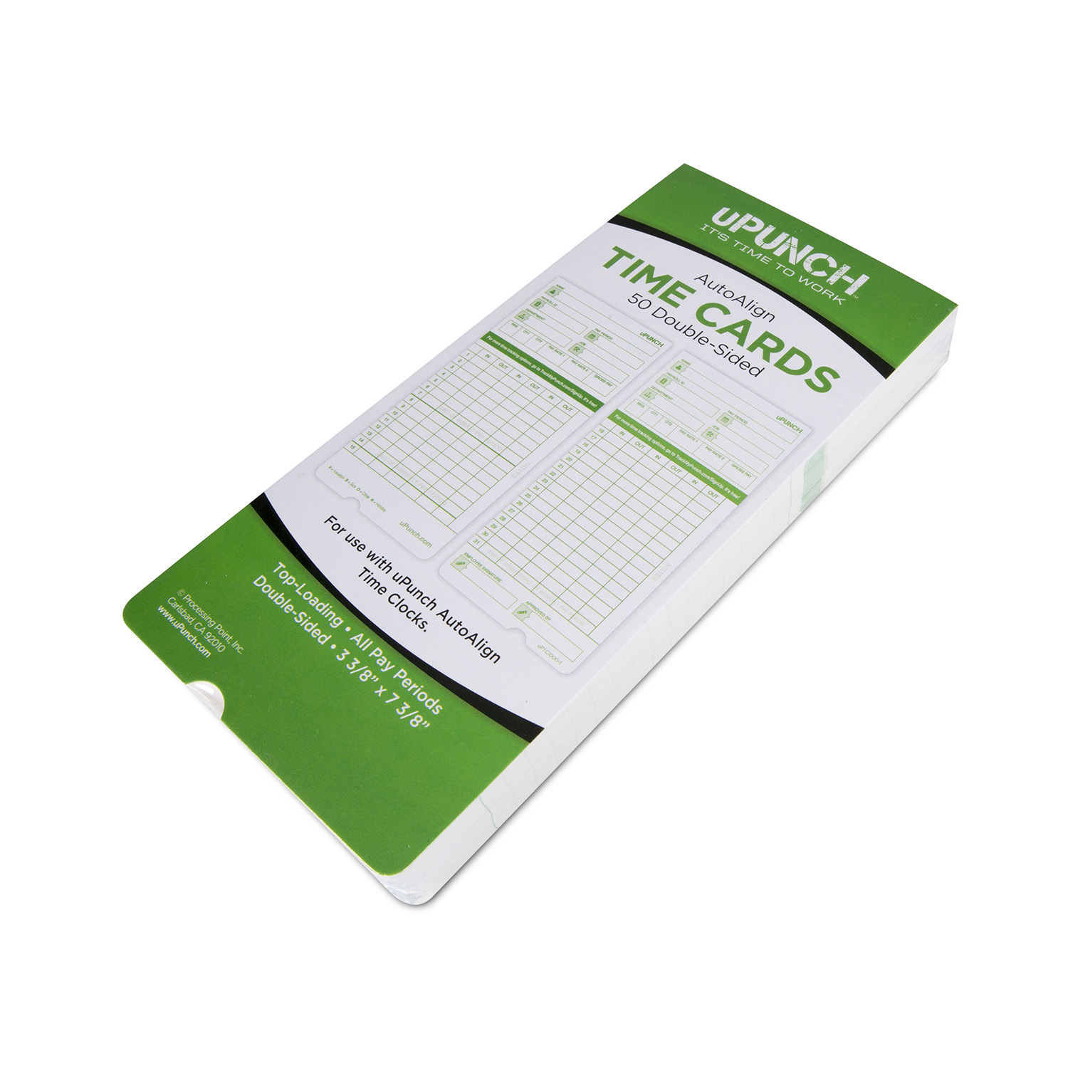 uPunch HP3000 Time Cards