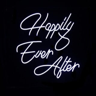 Happily Ever After Neon Sign Hire Happily Ever After Neon Sign Hire