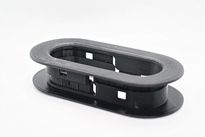 MOMO Oval Seatbelt Bezel/Grommet Set, 2x Parts, Bucket Racing Seat
