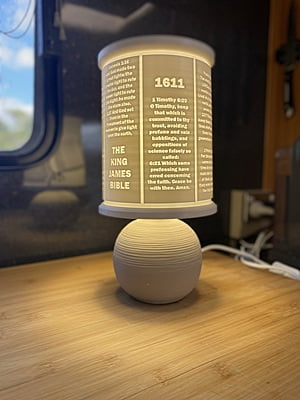 KJV Lamp Shade - Full Kit